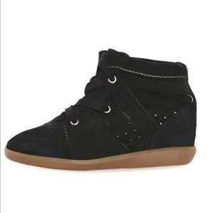 Isabel Marant platform sneaker booties